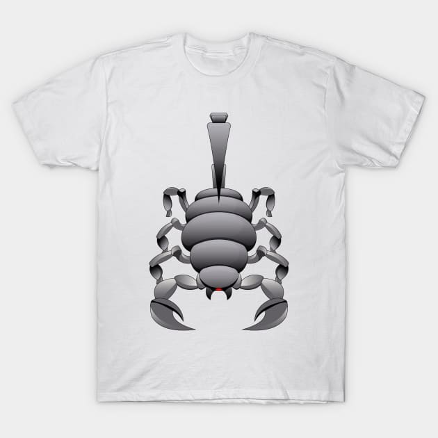 Metal Scorpion T-Shirt by Scanline